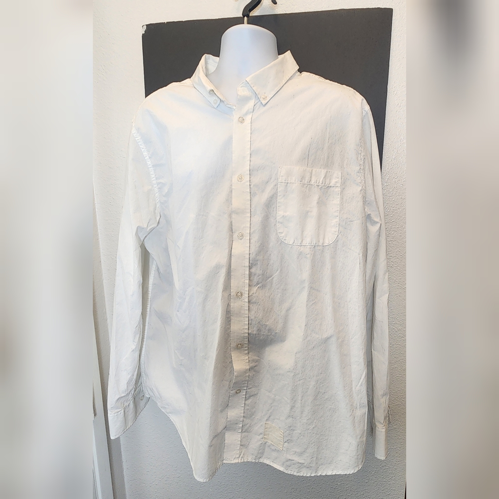 Five Four White Casual Button Down Shirt